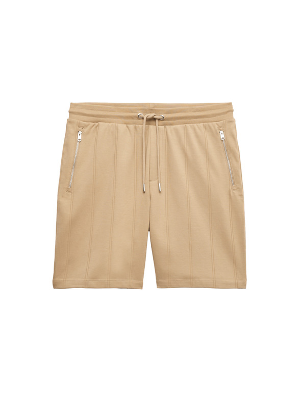 Marks & Spencer Shorts normál szabásban, magas pamuttartalmú és textúrával Marks & Spencer bézs