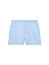 Marks & Spencer Buklé shorts magas pamuttartalmú Marks & Spencer kék