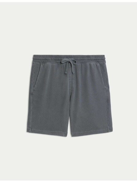 Marks & Spencer Shorts tiszta pamutból rugalmas derékkal Marks & Spencer szürke
