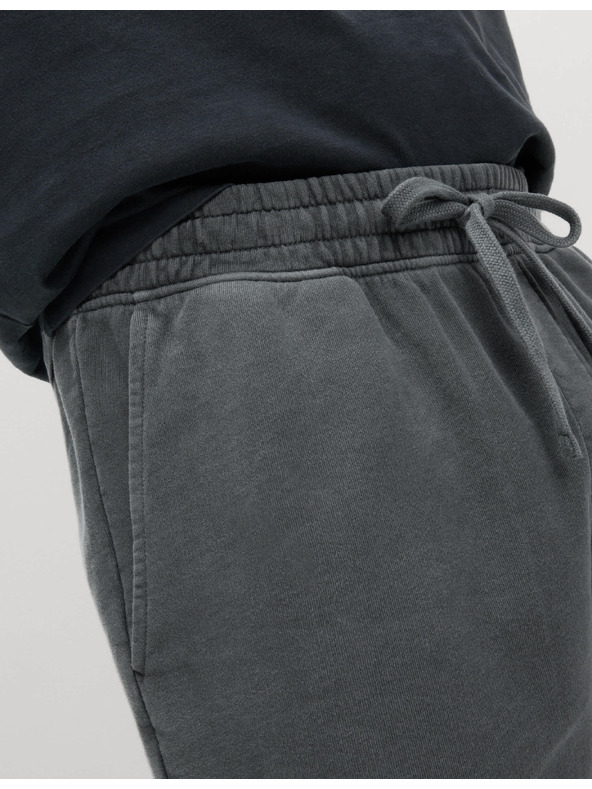 Marks & Spencer Shorts tiszta pamutból rugalmas derékkal Marks & Spencer szürke