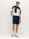 Marks & Spencer Shorts rugalmas derékkal, magas pamuttartalmú Marks & Spencer tengeri kék