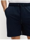 Marks & Spencer Shorts rugalmas derékkal, magas pamuttartalmú Marks & Spencer tengeri kék