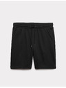 Marks & Spencer Shorts rugalmas derékkal, magas pamuttartalmú Marks & Spencer fekete