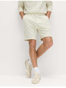 Marks & Spencer Shorts tiszta pamutból rugalmas derékkal Marks & Spencer krém