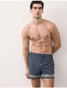 Marks & Spencer Úszóshorts szegélyhímzéssel Marks & Spencer kék