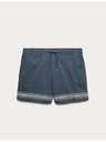 Marks & Spencer Úszóshorts szegélyhímzéssel Marks & Spencer kék