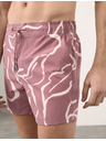 Marks & Spencer Gyorsan száradó virágos fürdőshorts Marks & Spencer rózsaszín
