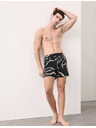 Marks & Spencer Gyorsan száradó virágos fürdőshorts Marks & Spencer tengeri kék