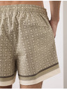 Marks & Spencer Gyorsan száradó fürdőshorts geometrikus mintával Marks & Spencer zöld