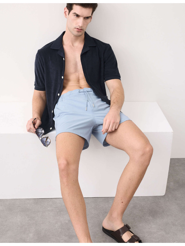 Marks & Spencer Gyorsan száradó fürdőshorts Marks & Spencer kék