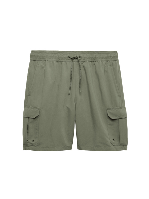 Marks & Spencer Gyorsan száradó hosszú fürdőshorts zsebekkel Marks & Spencer zöld
