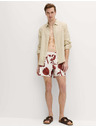 Marks & Spencer Textúrált gyorsan száradó fürdőshorts virágmotívummal Marks & Spencer piros