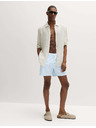 Marks & Spencer Úszóshorts froncított anyagból Marks & Spencer kék