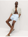 Marks & Spencer Úszóshorts froncított anyagból Marks & Spencer kék