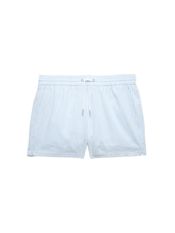 Marks & Spencer Úszóshorts froncított anyagból Marks & Spencer kék