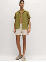 Marks & Spencer Úszóshorts froncított anyagból Marks & Spencer bézs