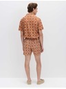 Marks & Spencer Gyorsan száradó fürdőshorts textúrával Marks & Spencer narancssárga