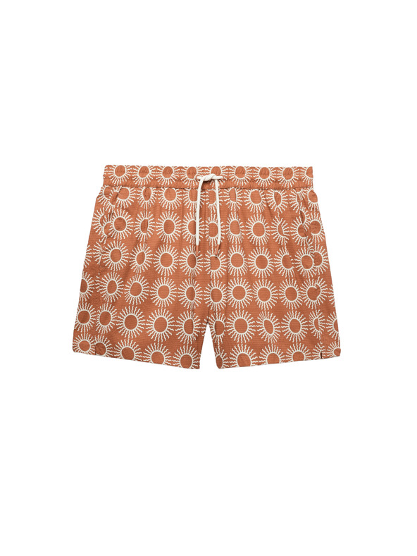 Marks & Spencer Gyorsan száradó fürdőshorts textúrával Marks & Spencer narancssárga