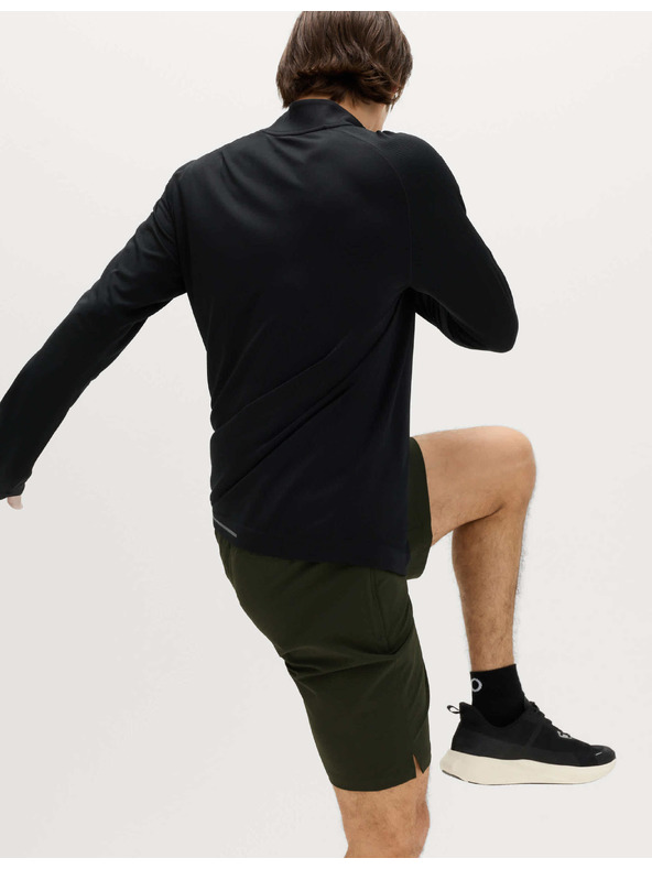 Marks & Spencer Varrás nélküli sportfelső félig cipzárral Marks & Spencer fekete