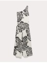 Marks & Spencer Folyékony egyvállas maxi ruha magas lentartalmú Marks & Spencer fekete