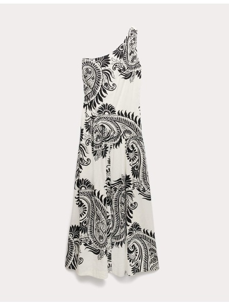Marks & Spencer Folyékony egyvállas maxi ruha magas lentartalmú Marks & Spencer fekete