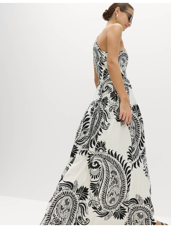 Marks & Spencer Folyékony egyvállas maxi ruha magas lentartalmú Marks & Spencer fekete