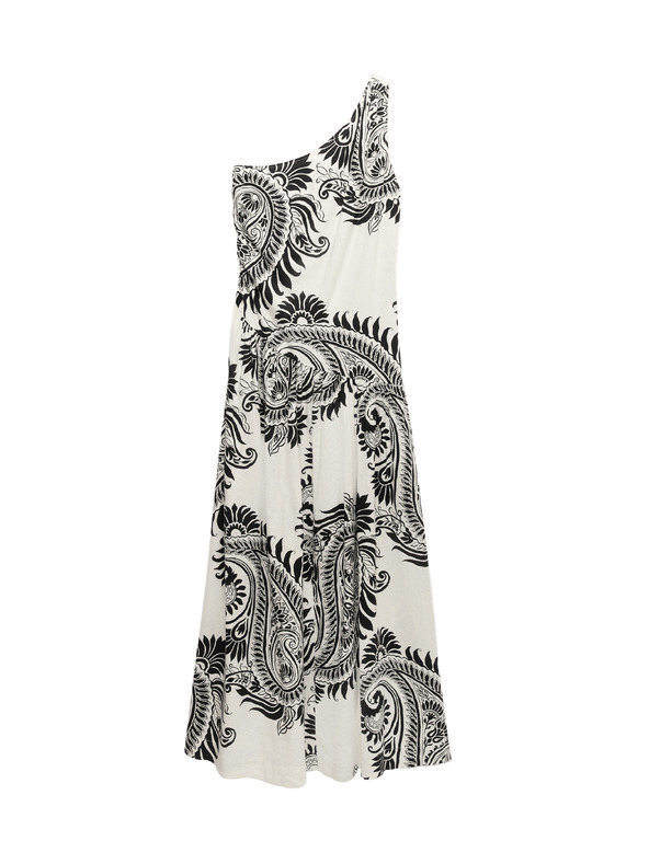 Marks & Spencer Folyékony egyvállas maxi ruha magas lentartalmú Marks & Spencer fekete
