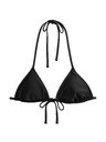 Marks & Spencer Ráncos háromszög alakú nyakba kötős bikini felső Marks & Spencer fekete