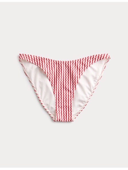 Marks & Spencer Bikini alsó, magas szabású, nyomattal Marks & Spencer piros
