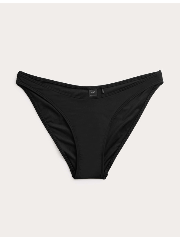 Marks & Spencer Bikini alső rész, magas szabás Marks & Spencer fekete