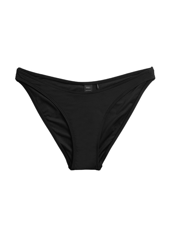 Marks & Spencer Bikini alső rész, magas szabás Marks & Spencer fekete