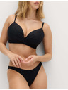 Marks & Spencer Bikini felső rész dekoltázzsal csontok (D-G) Marks & Spencer fekete
