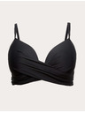 Marks & Spencer Bikini felső rész dekoltázzsal csontok (D-G) Marks & Spencer fekete