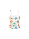 Marks & Spencer Tankini felső ráncolt és nyomott mintával Marks & Spencer többszínű