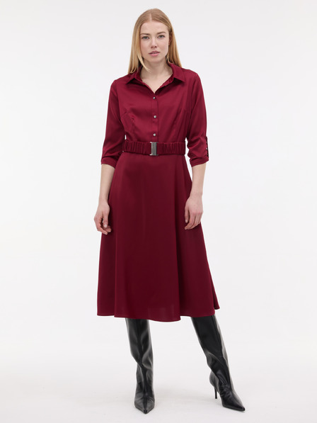 Orsay ORSAY Bordó női ingruha