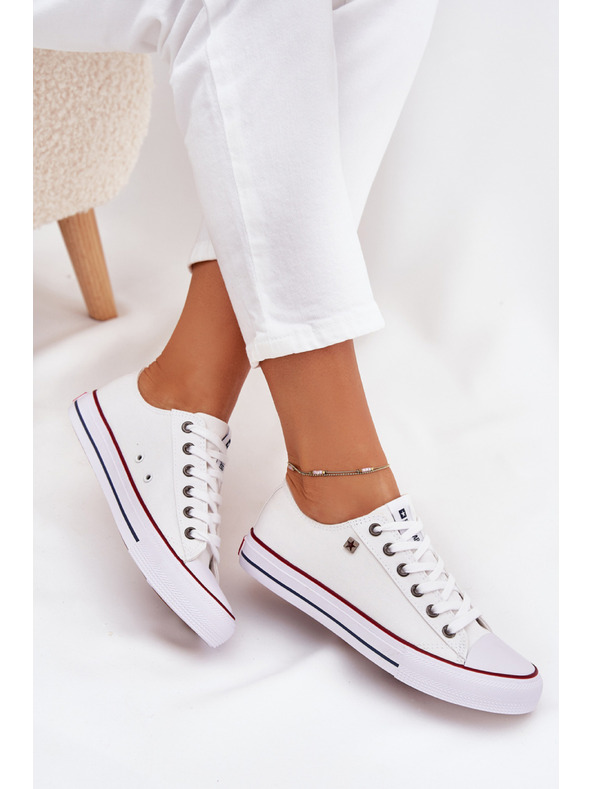 BIG STAR SHOES Női alacsony sneakerek Big Star – fehér