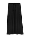 Marks & Spencer Marks & Spencer fekete A-vonalú maxi szoknya magas linen tartalommal