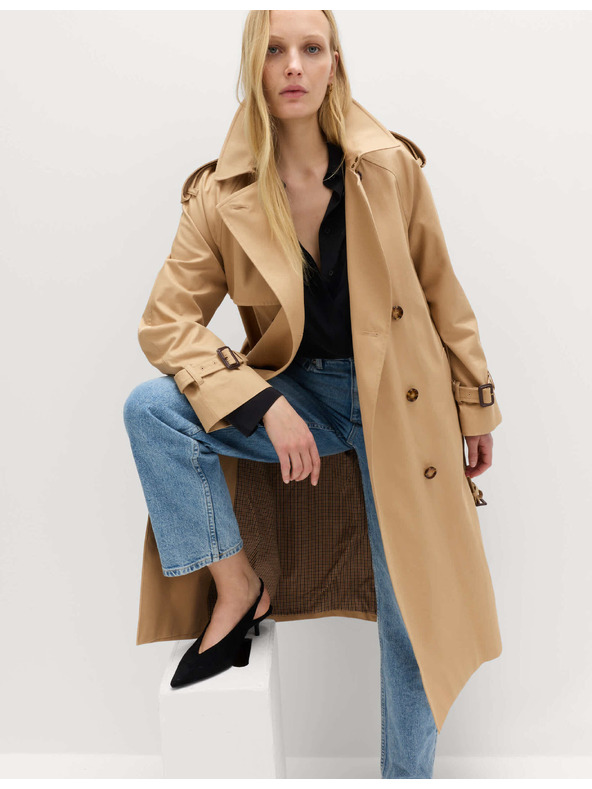 Marks & Spencer Marks & Spencer barna trench kabát