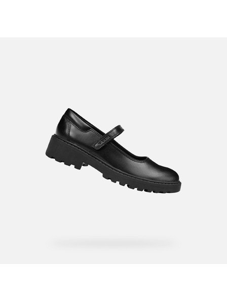 Geox Fekete lányka balerina cipő Geox Casey