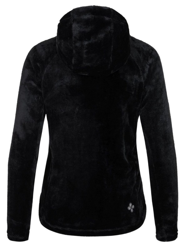 Kilpi Fekete női fleece kapucnis pulóver Kilpi MARIEL-W