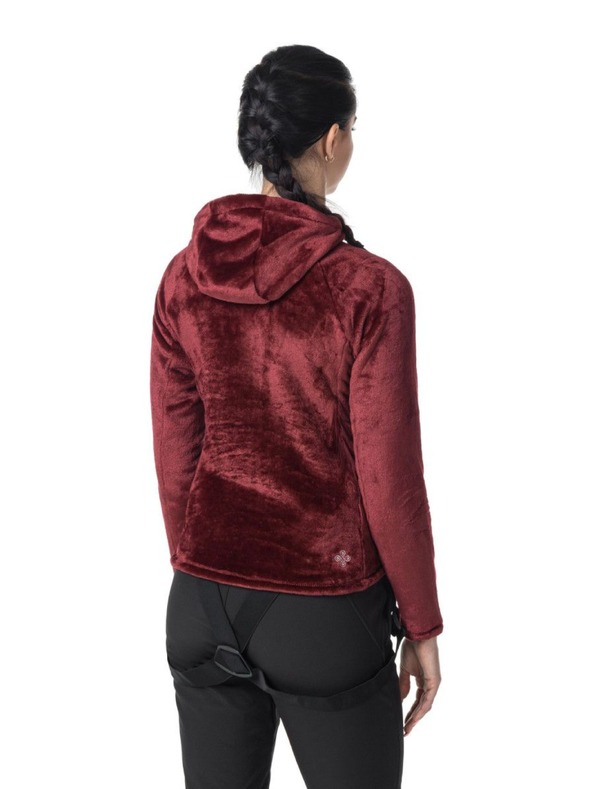 Kilpi Fekete női fleece kapucnis pulóver Kilpi MARIEL-W