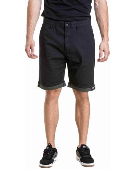 Meatfly Meatfly férfi rövidnadrág Barry 2.0 Black / Army Green Ripstop