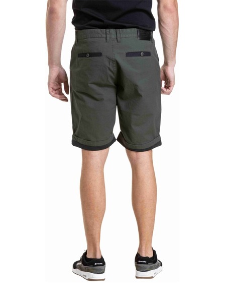 Meatfly Meatfly férfi rövidnadrág Barry 2.0 Army Green / Black Ripstop
