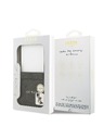 Guess Guess PU Leather 4G Colored Ring Magnetic Hátsó Tok Samsung Galaxy Z Flip 7 Black