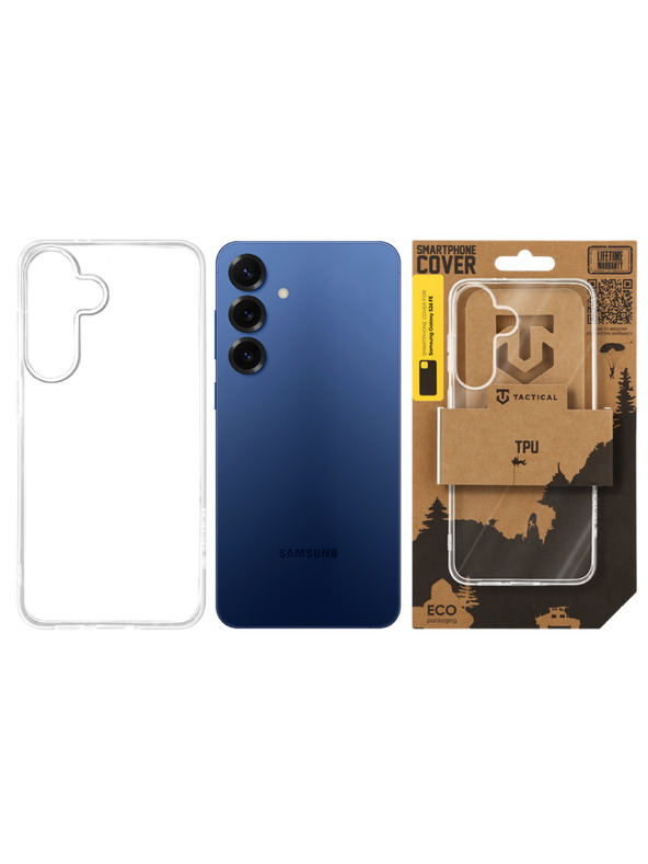 Tactical Tactical TPU Tok Samsung Galaxy S26 FE számára Transparent