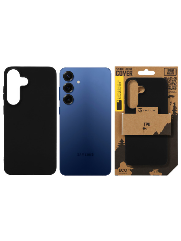 Tactical Tactical TPU Tok Samsung Galaxy S26 FE Black számára