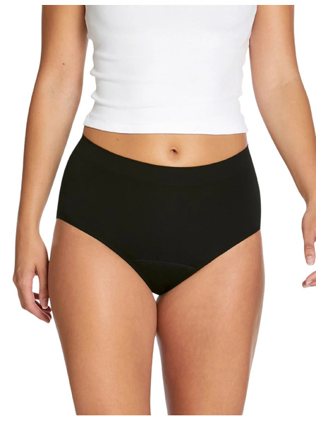 Love Luna Love Luna Seamfree Full Brief menstruációs bugyi fekete