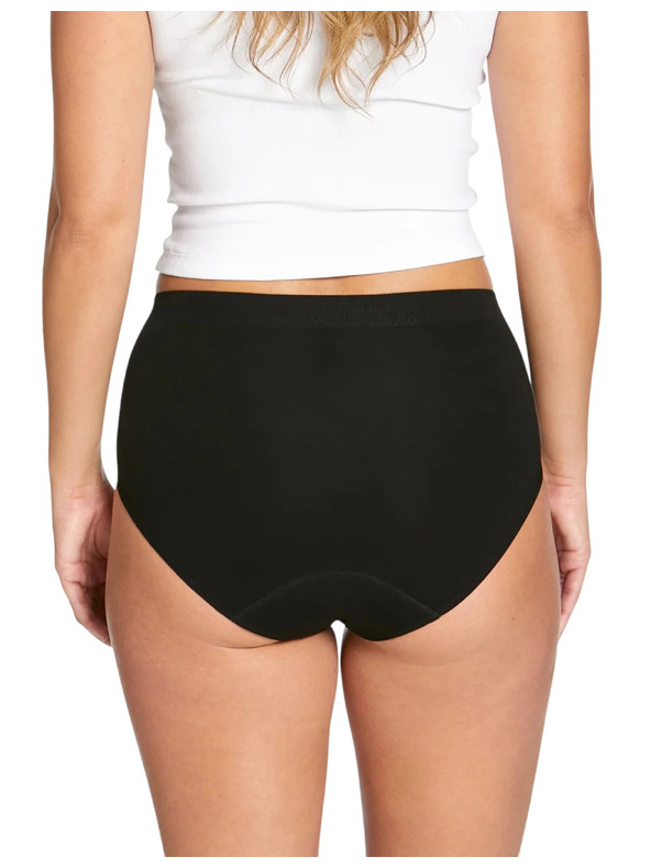 Love Luna Love Luna Seamfree Full Brief menstruációs bugyi fekete