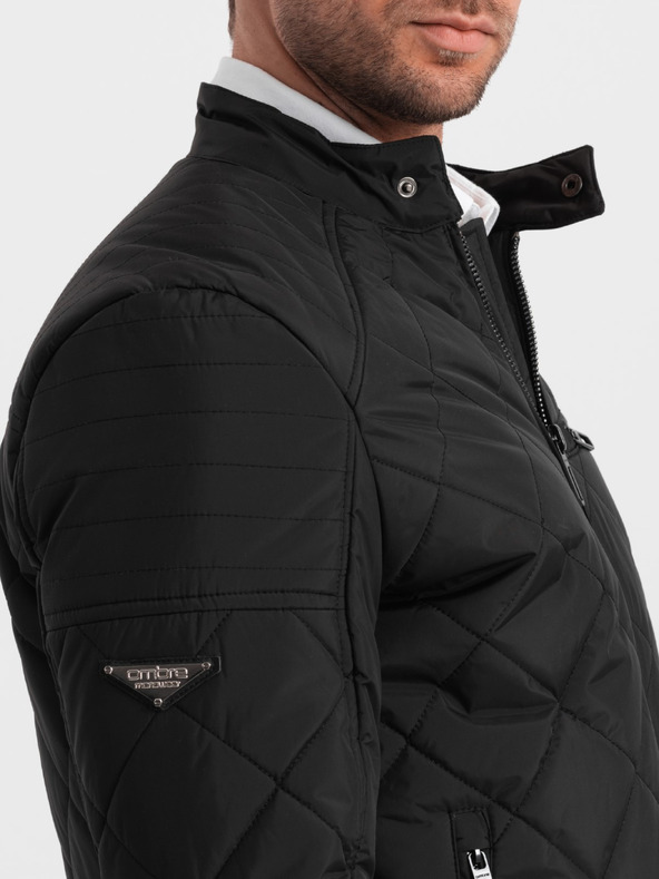 Ombre Clothing BIKER Dzseki