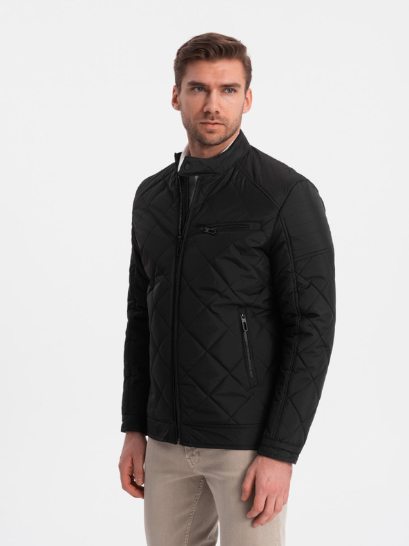 Ombre Clothing BIKER Dzseki